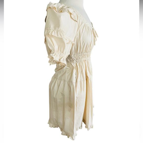 En Saison - NATURAL SVETA MINI DRESS SIZE LARGE NWT - Picture 6 of 10